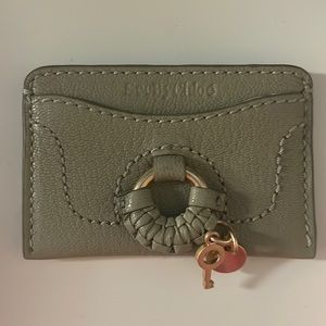 See By Chloe Hana Leather card holder